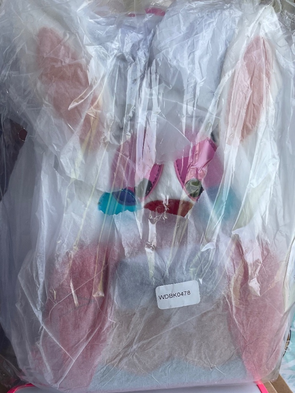 DISNEY ALICE IN WONDERLAND WHITE RABBIT LOUNGEFLY NWT